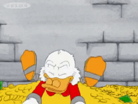 Picsou gif animé 
